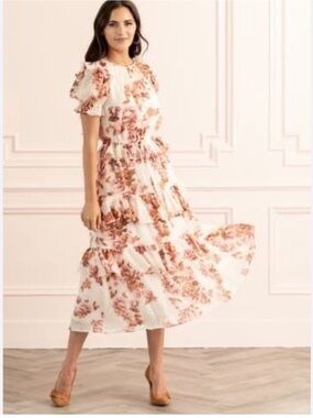 Rachel Parcell | Dresses | Rachel Parcell Corset Pleated Midi Dress